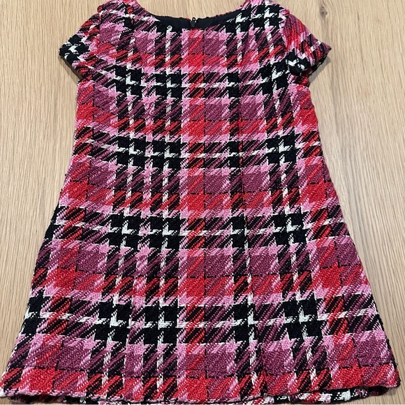 GB Girls Tweed Plaid Dress - NWT 3T - Picture 3 of 5